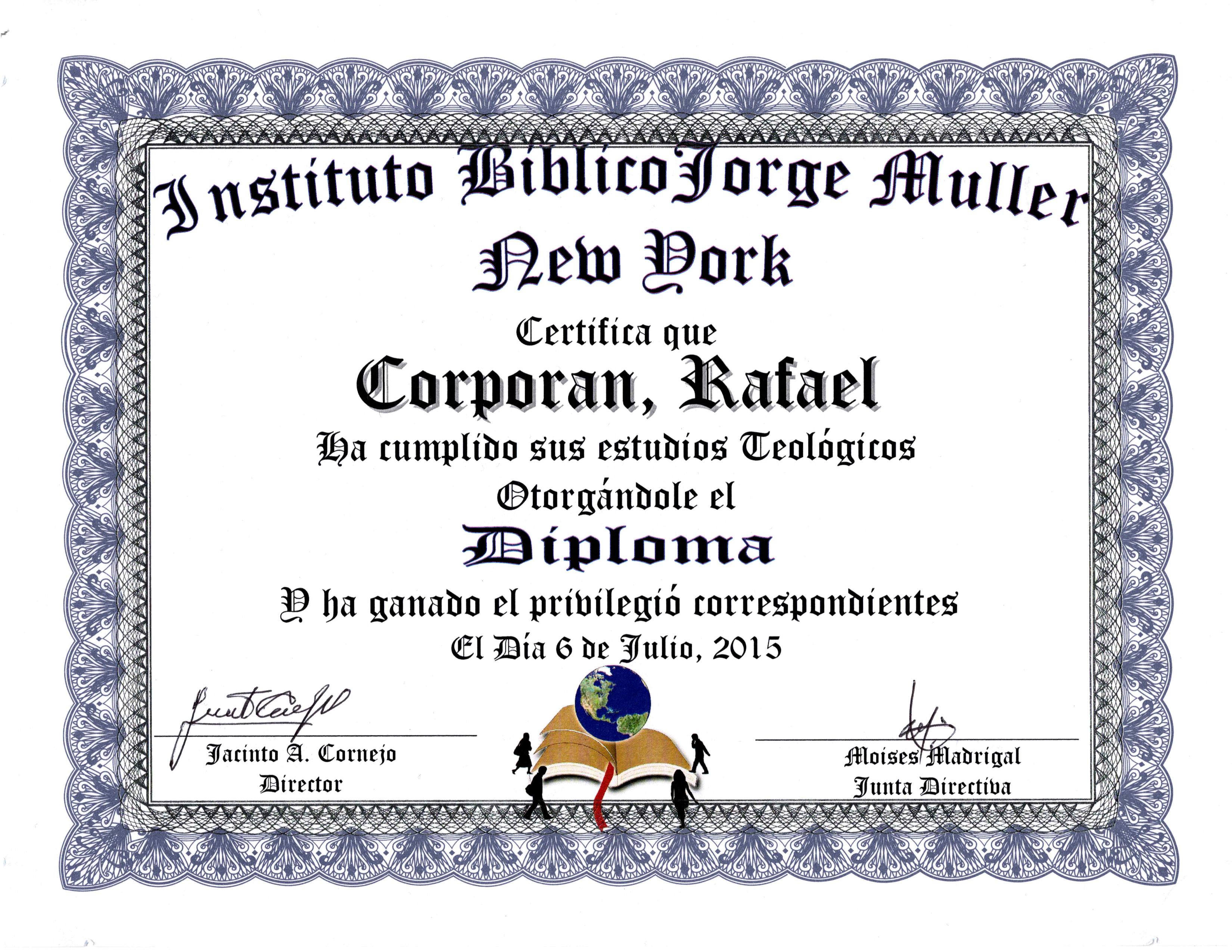 Theological Studies Diploma